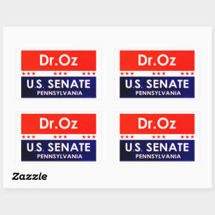 Sticker Rectangulaire M. Oz Sénat américain Pennsylvanie