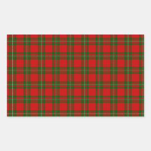 Sticker Rectangulaire MacGregor Tartan