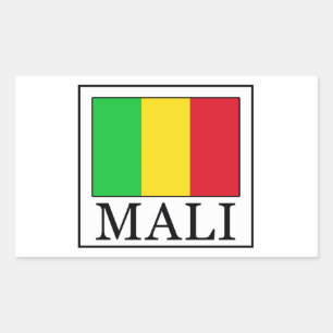 Sticker Rectangulaire Mali