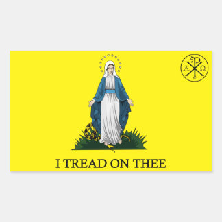 Sticker Rectangulaire Marie : Concasseur de Serpent
