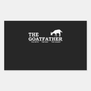 Sticker Rectangulaire Men Goat Far Pet Lover Fars Day