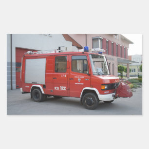Sticker Rectangulaire Mercedes Benz 711 Rosenbauer