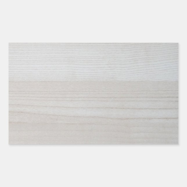 Sticker Rectangulaire Modèle de bois vierge Design élégant Nature Tendan (Devant)