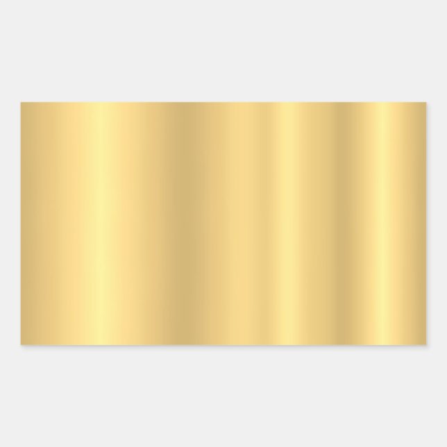 Sticker Rectangulaire Modèle vide élégant avec texte personnalisable de  (Devant)
