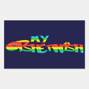 Sticker Rectangulaire Mon Opshernish