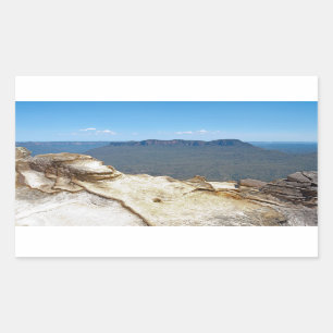 Sticker Rectangulaire Mont Solitaire et Jamison Valley