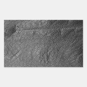 Sticker Rectangulaire Motif en cuir