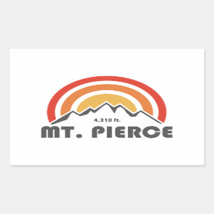 Sticker Rectangulaire Mt. Pierce New Hampshire