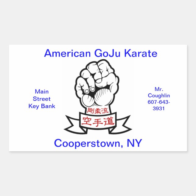 Sticker Rectangulaire Neat Gift (Devant)