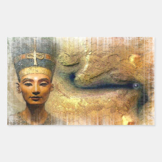 Sticker Rectangulaire néfertiti