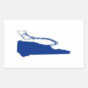Sticker Rectangulaire New Hampshire Ice Escalade