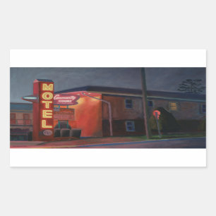 Sticker Rectangulaire Nuit sur Broadway 2003