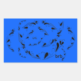 Sticker Rectangulaire Oh mon Dieu !