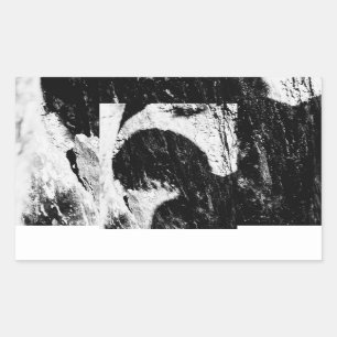 Sticker Rectangulaire ombre ado