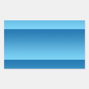 Sticker Rectangulaire Ombre bleu foncé
