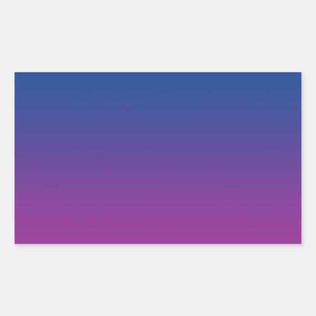 Sticker Rectangulaire Ombre bleu foncé et violet (Devant)