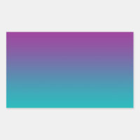 Ombre pourpre et Turquoise