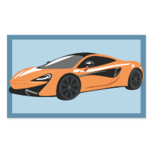 Orange Sports voiture Invitation
