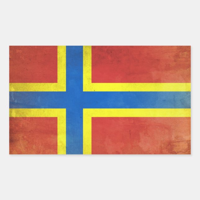 Sticker Rectangulaire Orkney (Devant)