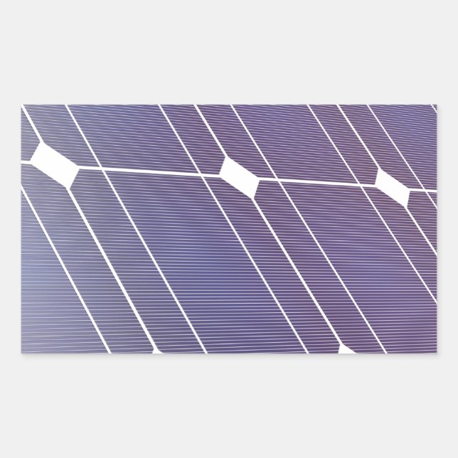 Sticker Rectangulaire Panneau solaire (Devant)