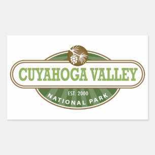Sticker Rectangulaire Parc national de la vallée de Cuyahoga