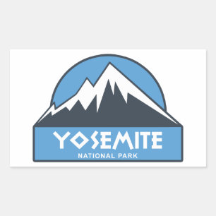 Sticker Rectangulaire Parc national de Yosemite