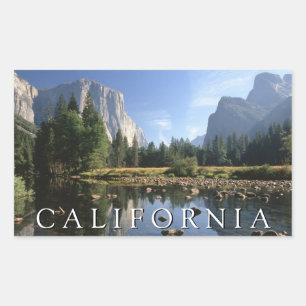 Sticker Rectangulaire Parc national de Yosemite   Californie