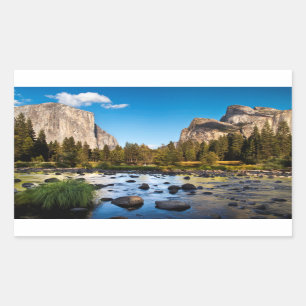 Sticker Rectangulaire Parc national de Yosemite, Californie