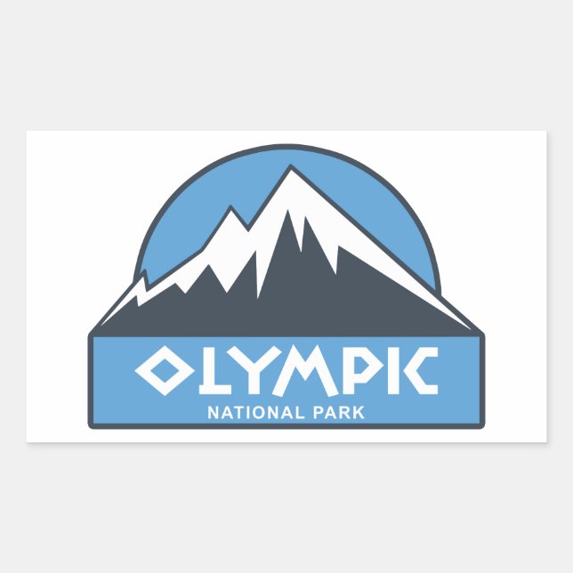 Sticker Rectangulaire Parc national olympique (Devant)