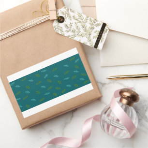 Sticker Rectangulaire Parfum d'une forêt