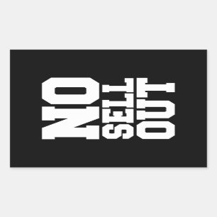 STICKER RECTANGULAIRE PAS DE VENTE