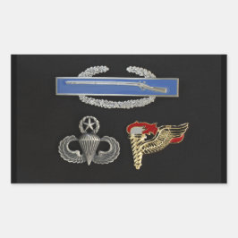 Sticker Rectangulaire Pathfineur aéroporté principal CIB