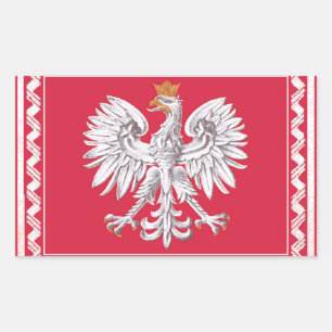 Sticker Rectangulaire Patrimoine polonais