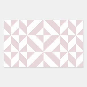 Sticker Rectangulaire Patters de Lilac Purple