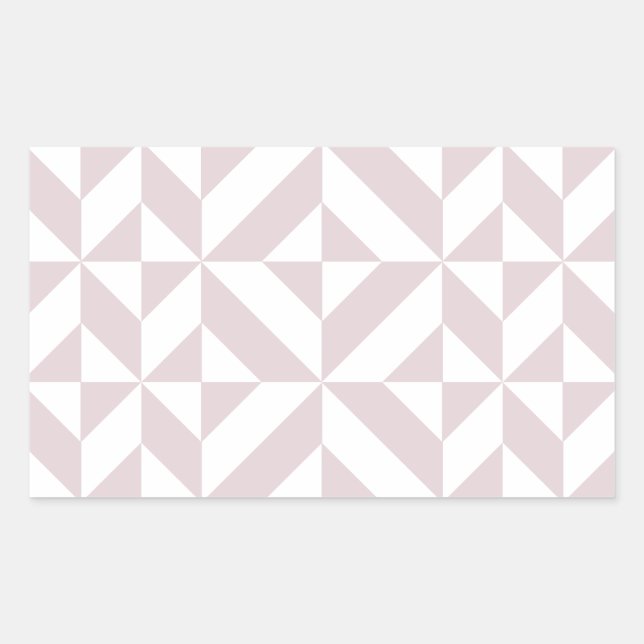 Sticker Rectangulaire Patters de Lilac Purple (Devant)
