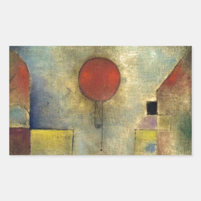 Sticker Rectangulaire Paul Klee (Devant)