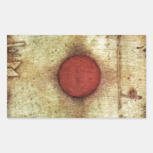 Sticker Rectangulaire Paul Klee Ad Marginem