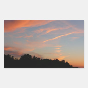 Sticker Rectangulaire Paysage d'Elkridge Sunset Maryland