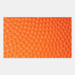 Sticker Rectangulaire Peau de fermeture du basket-ball