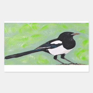 Sticker Rectangulaire Peinture à tarte