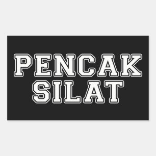 Sticker Rectangulaire Pencak Silat