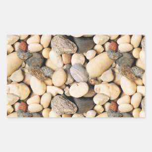 Sticker Rectangulaire Pierres vierges personnalisées Modèle tendance