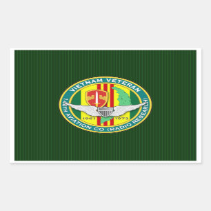 Sticker Rectangulaire Pilote ASA 146th Avn (RR)