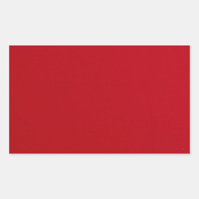 Sticker Rectangulaire Plain (Devant)