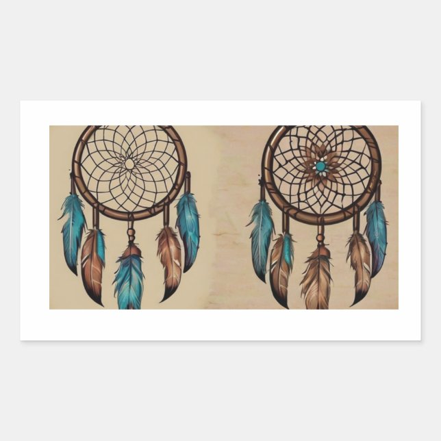 Sticker Rectangulaire Portefeuille (Devant)