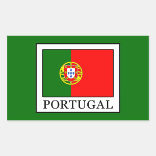 Sticker Rectangulaire Portugal