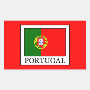 Sticker Rectangulaire Portugal