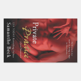 Sticker Rectangulaire Pratique privée par Samanthe Beck