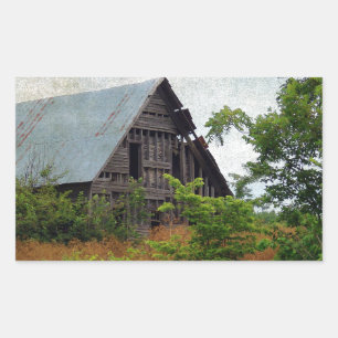 Sticker Rectangulaire Presque oublié, abandonné