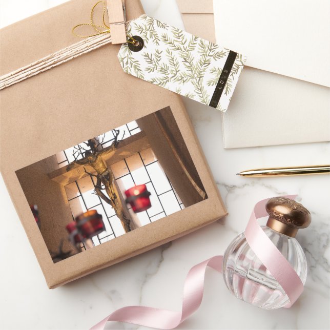 Sticker Rectangulaire Prière de Dévotion Divine (Cadeaux)